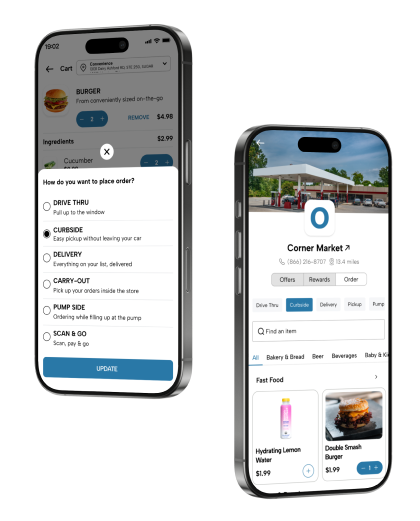 Cartzie schedule order screens