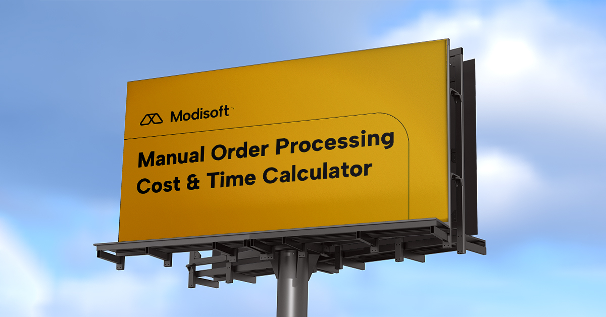 Manual Order Processing Cost & Time Calculator